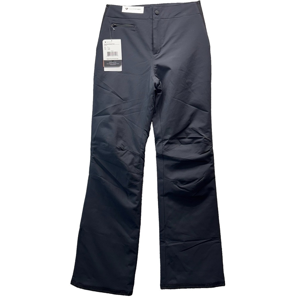 Obermeyer Sugarbush Women's Size 6 Long Black Stretch Snow Pants NWT